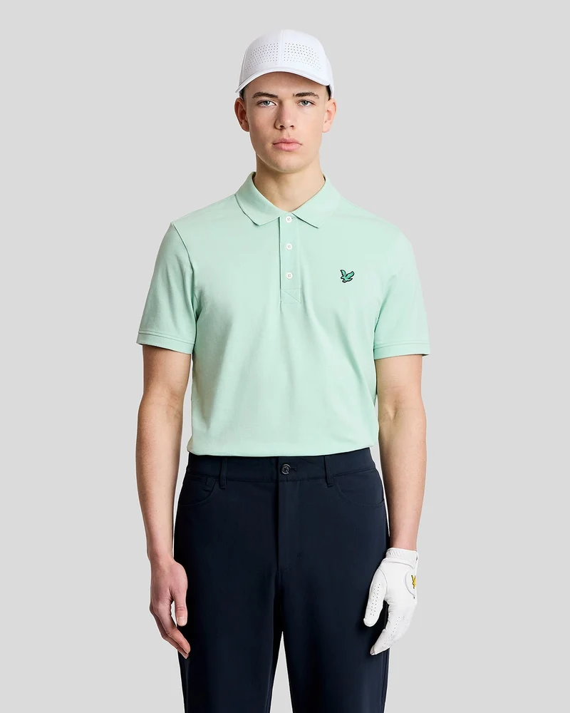 Green Eagle Cotton Polo Shirt