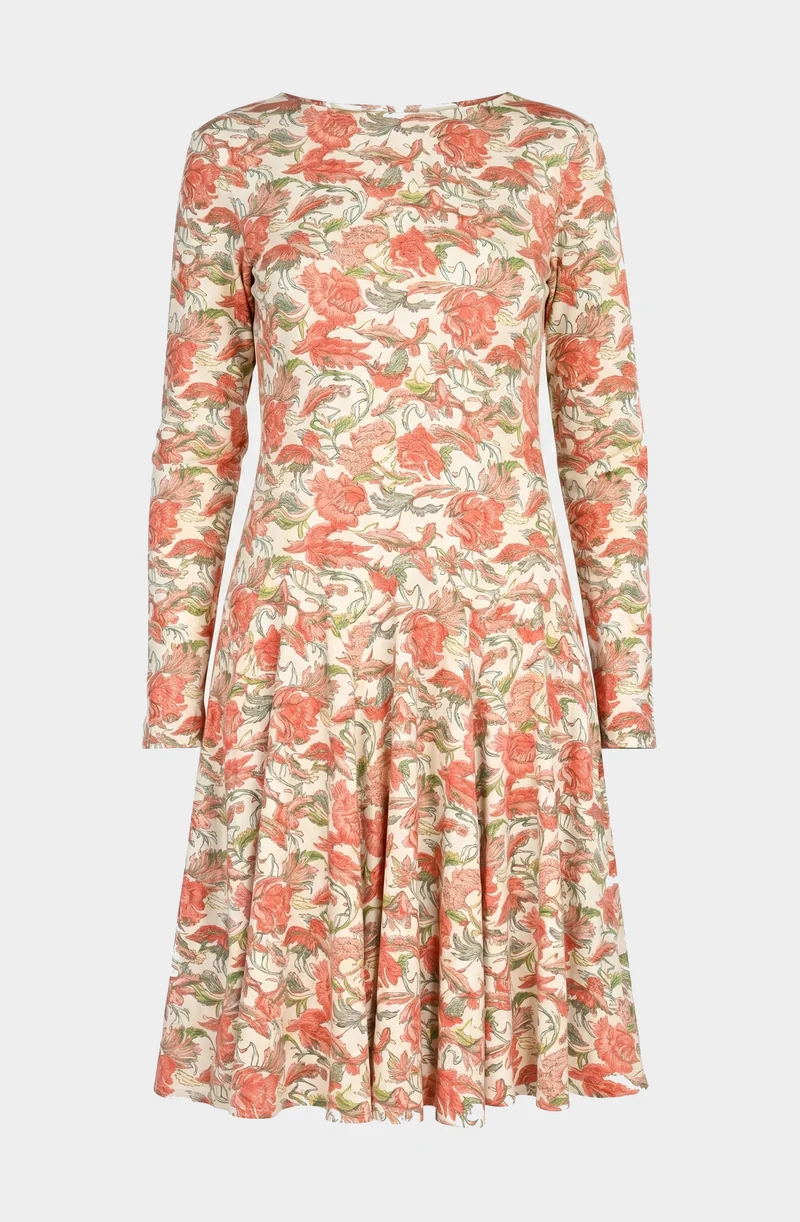 Viscose skater dress
