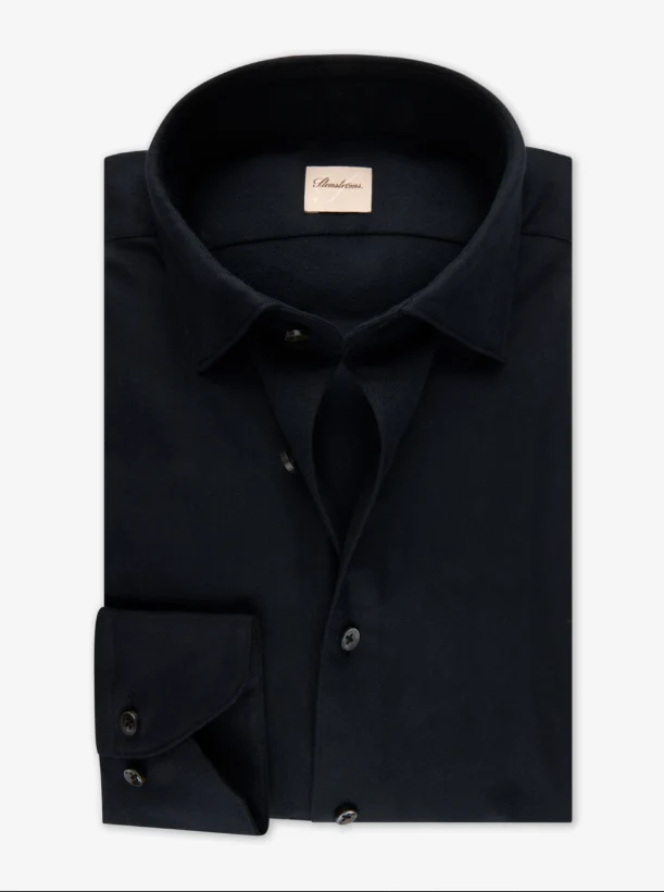 Regular Fit Flanellskjorta - Black
