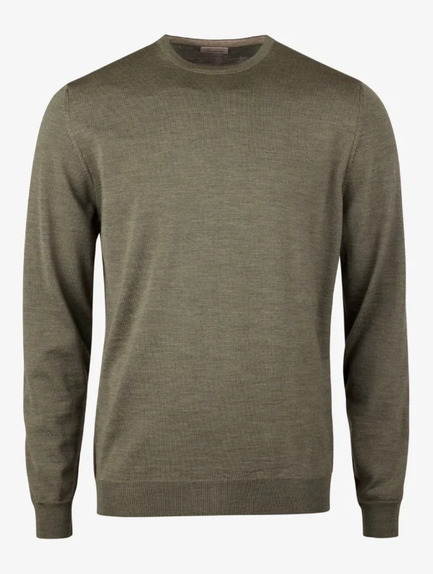 Sweater Arm Patch Merino Wool - Green