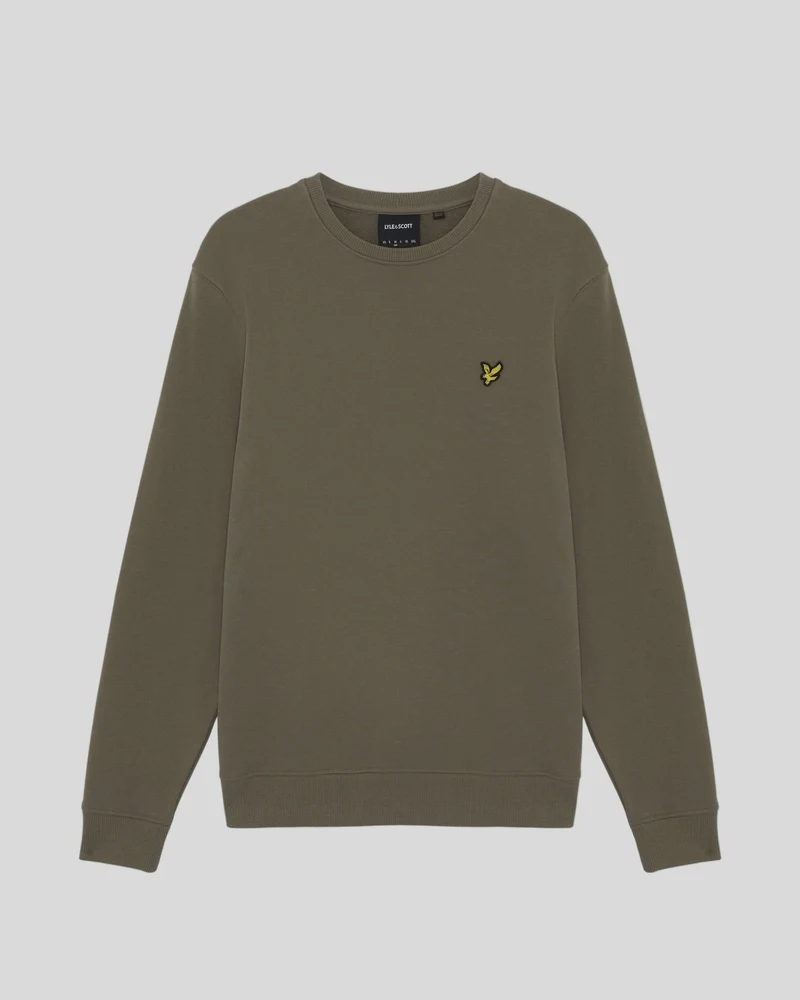 Cotton Crew Neck Sweatshirt