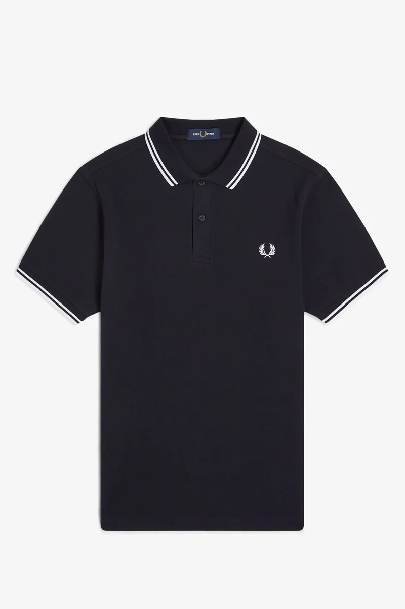 TWIN TIPPED FP SHIRT - 238 Navy/White