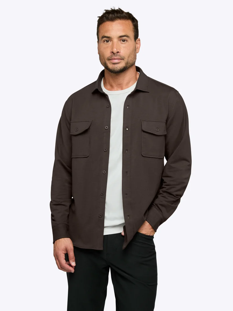 Hyperloop Overshirt | Truffle Signature-Fit