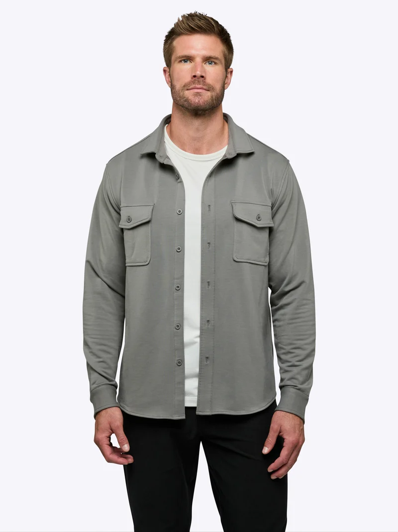 Hyperloop Overshirt | Charcoal Signature-Fit