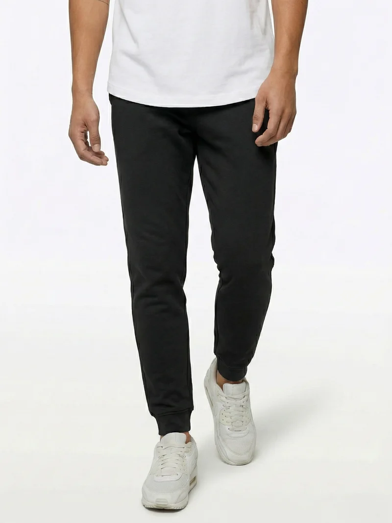 Hyperloop Jogger Sweatpant | Black Slim-fit
