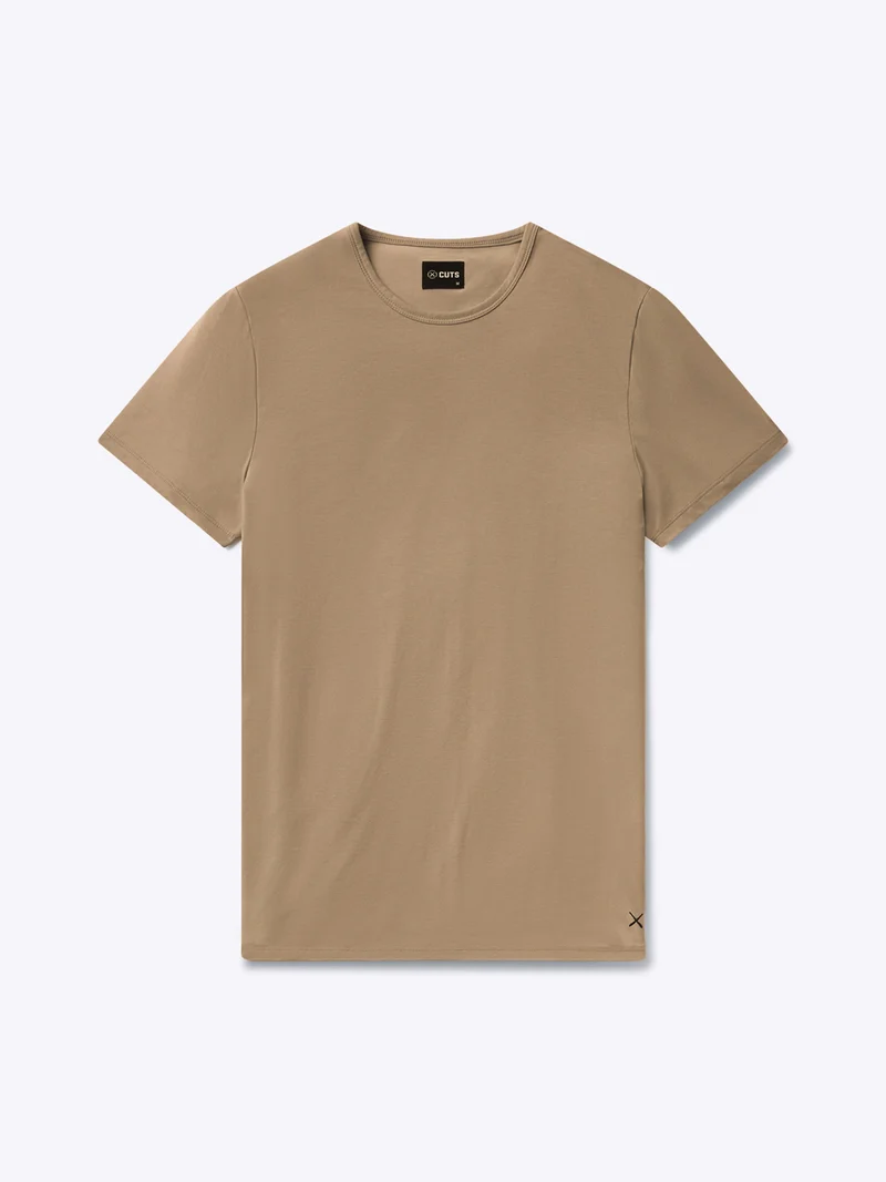 AO Forever Tee | Saddle Classic-Fit PYCA Pro®