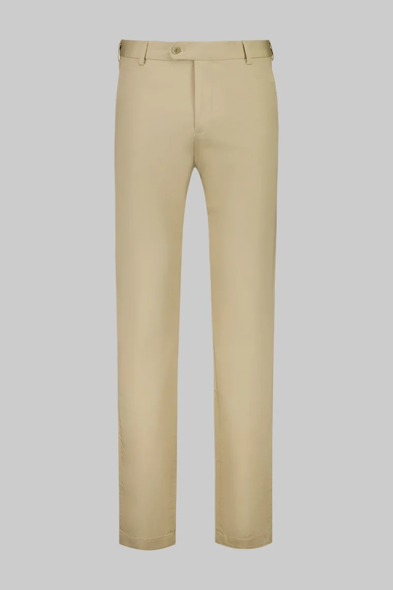 Gerrard Cotton Chino in Stone