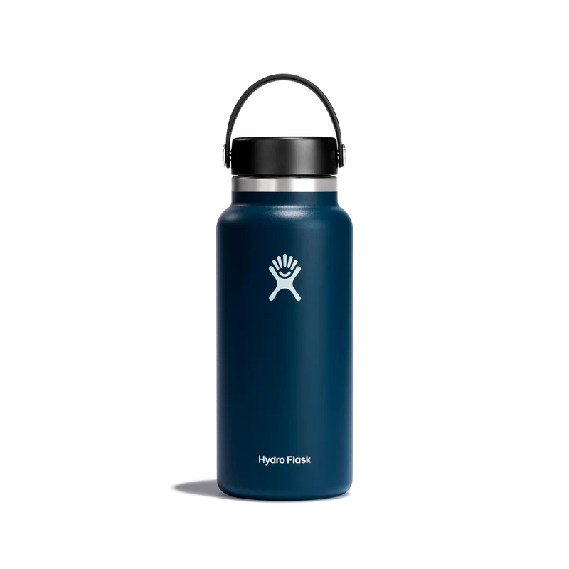 Indigo 32oz (946mL) Wide Mouth Hydro Flask