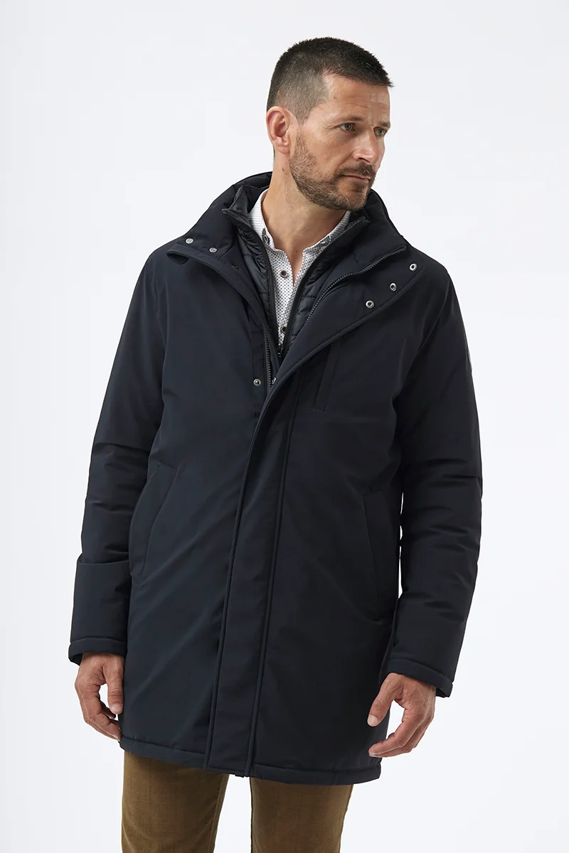 Navy Waterproof Raincoat