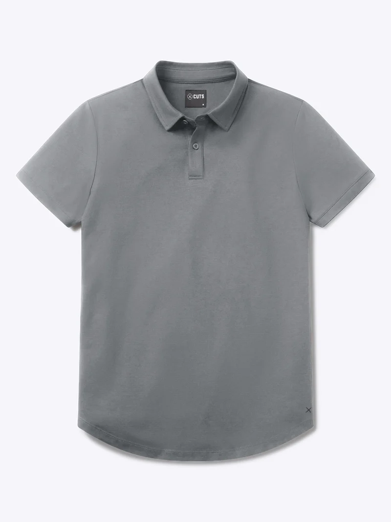 AO Polo | Charcoal Signature-fit PYCA Pro®