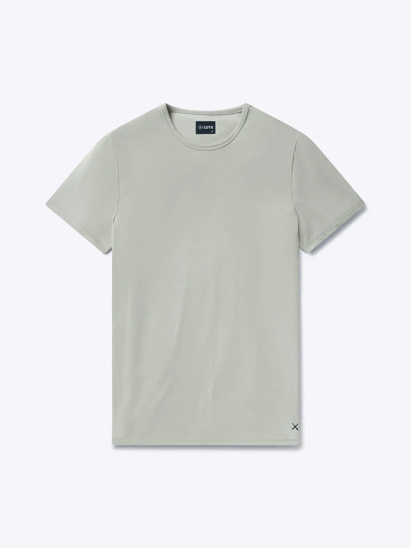 AO Forever Tee | Morning Dove Classic-Fit PYCA Pro®