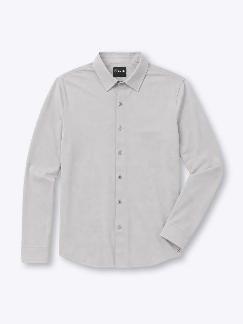 AO Long Sleeve Button Up | Vapor Signature-Fit PYCA Pro®