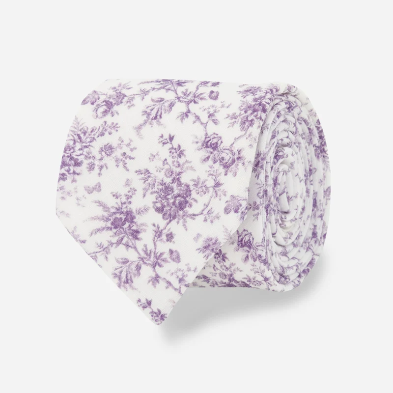 Laura Ashley X The Tie Bar Walled Garden Wisteria Tie