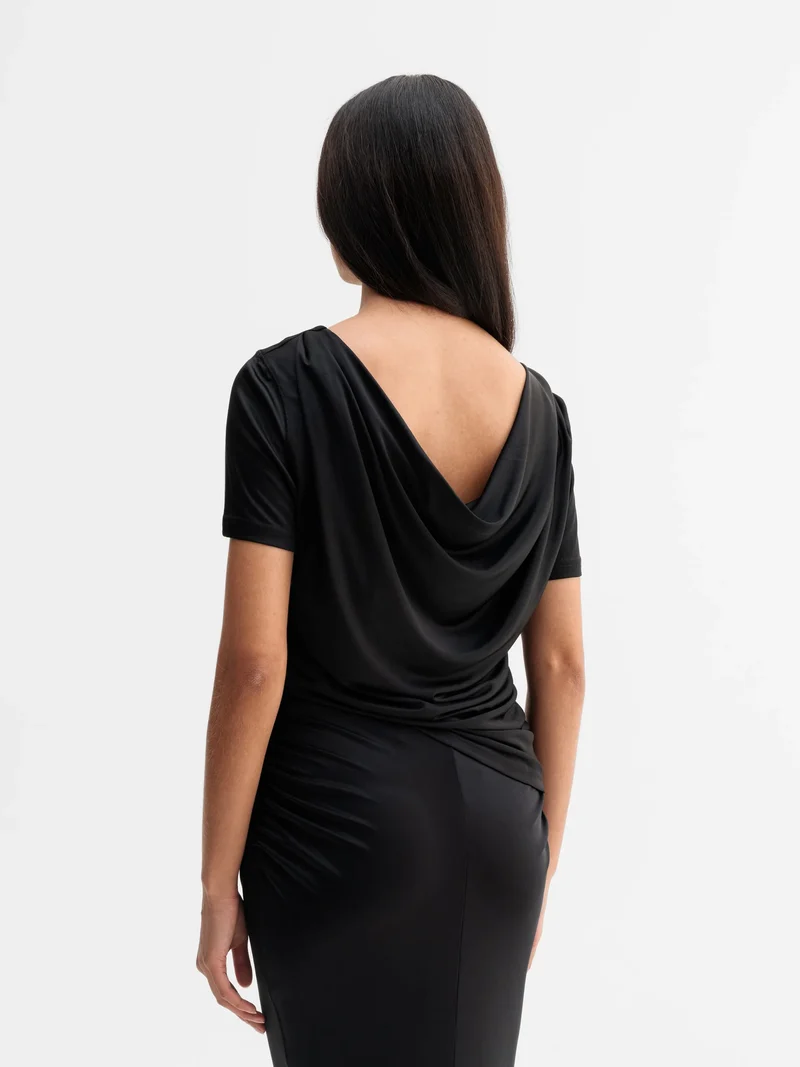 Yuni jersey tee - black