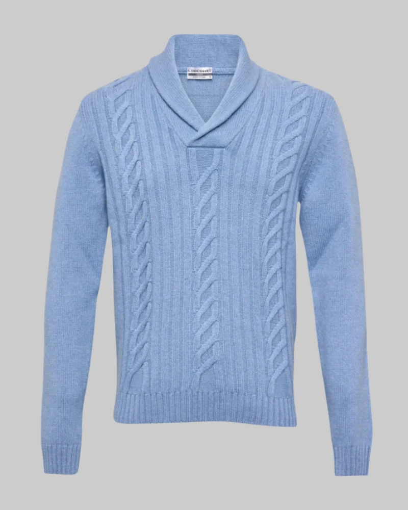Sky Shawl Collar