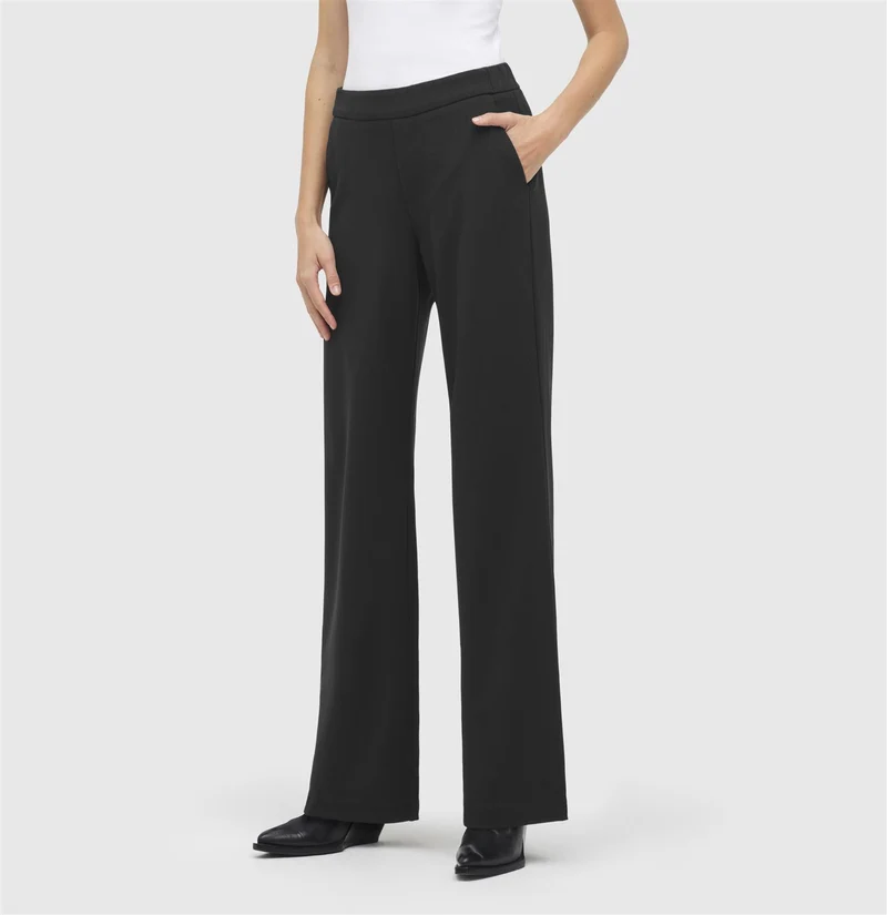 MAC CHIARA Light Jersey – Sort damebukse med stretch