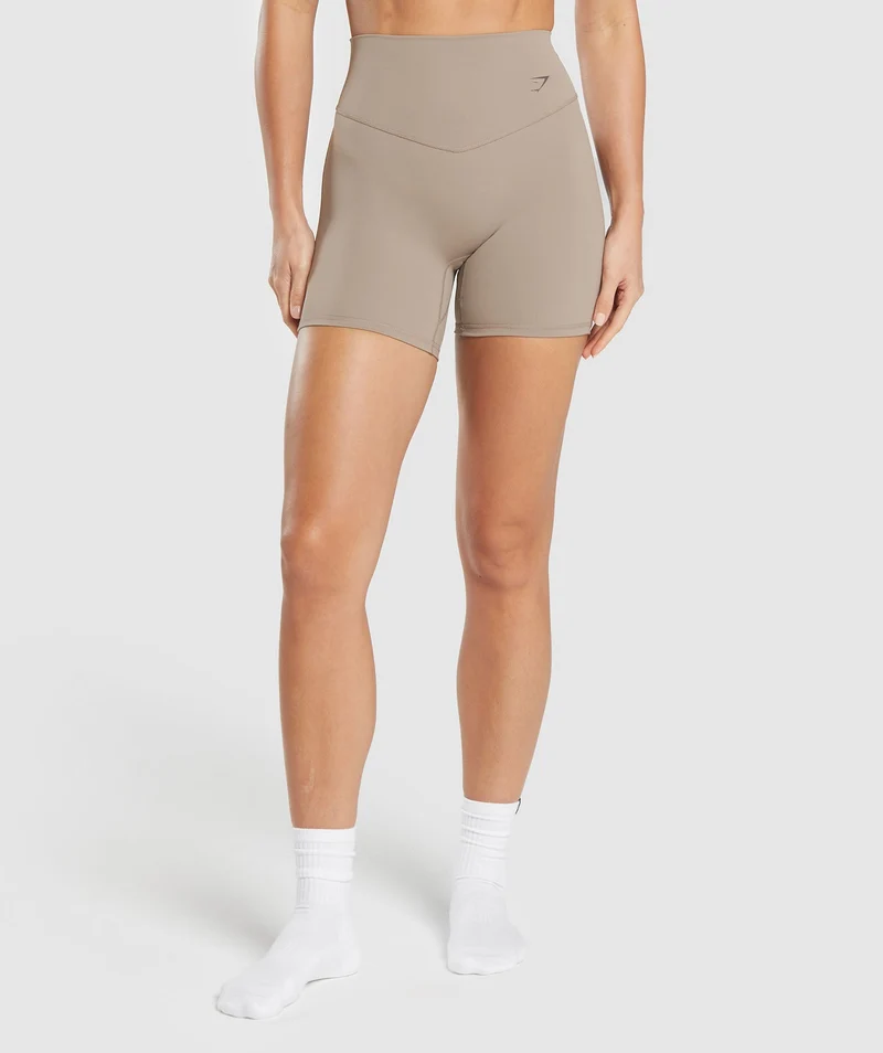 Gymshark Elevate Shorts - Lifestyle Brown