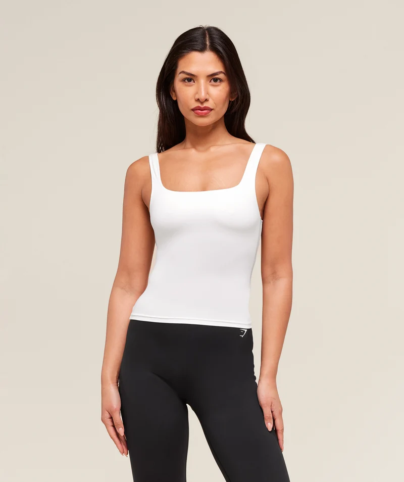 Gymshark Supersoft Tank - Soft White