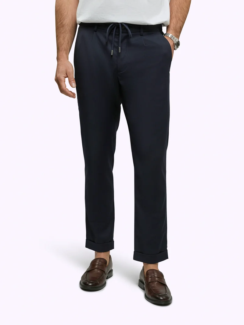SoHo Trouser | Marine Navy Classic-fit