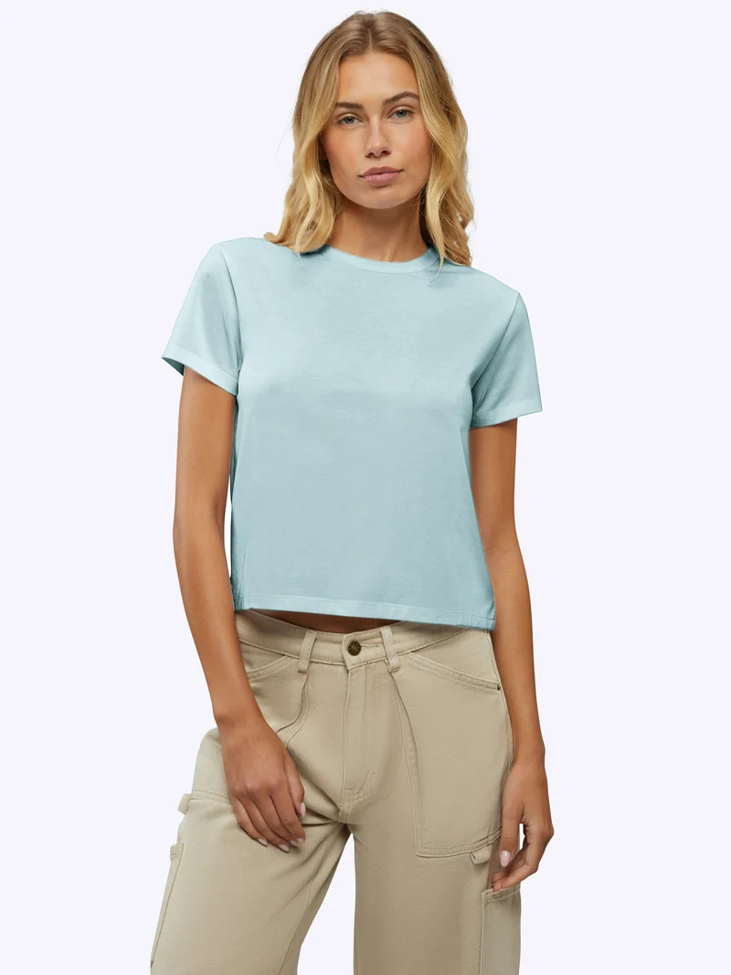 Almost Friday Tee | Sterling Blue Classic-fit PYCA Pro®