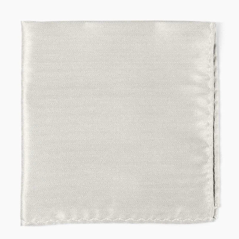 Mumu Weddings - Desert Solid Wedding Cake Pocket Square