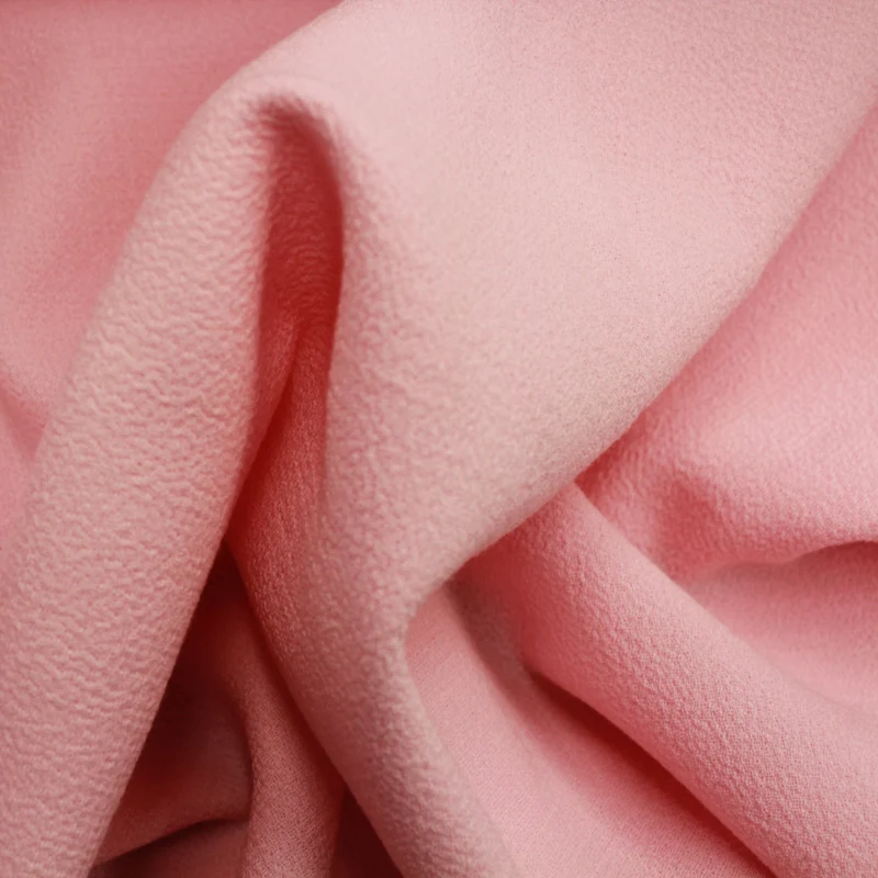 Italian Double-Faced Wool Crepe - Ballet Pink