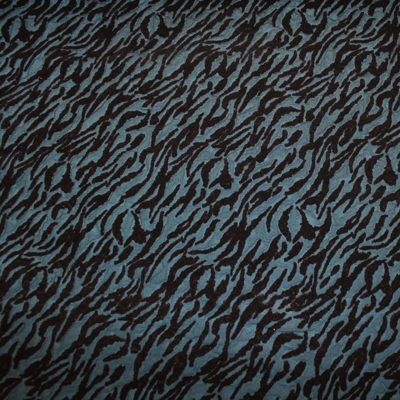 Novelty Textured Knit - Blue/Black