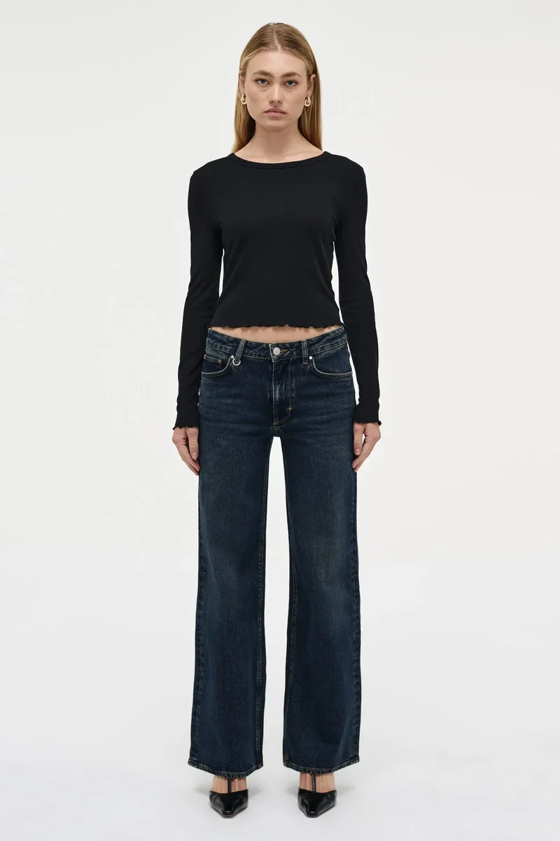 EVA WIDE REVERY - MID VINTAGE INDIGO