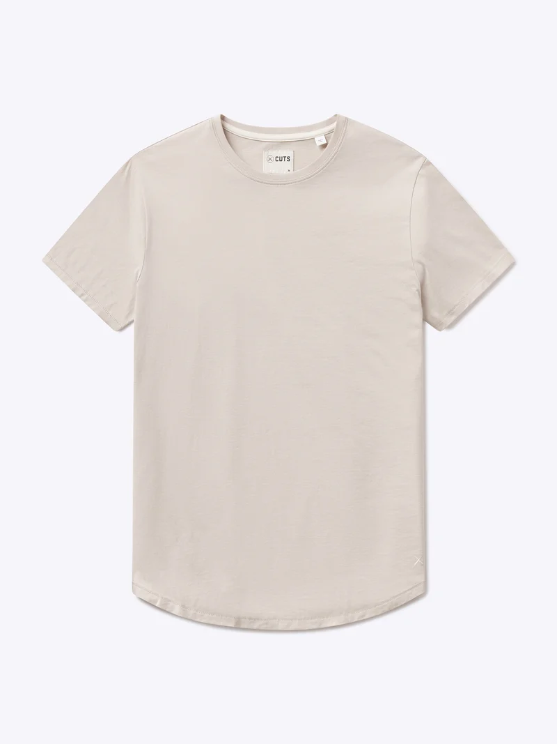 Featherlight Pima Tee | Clay Signature-fit