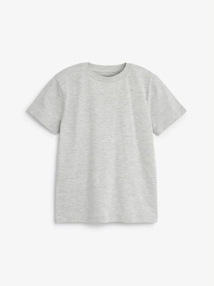 Grey Marl Regular Fit Short Sleeve T-Shirt