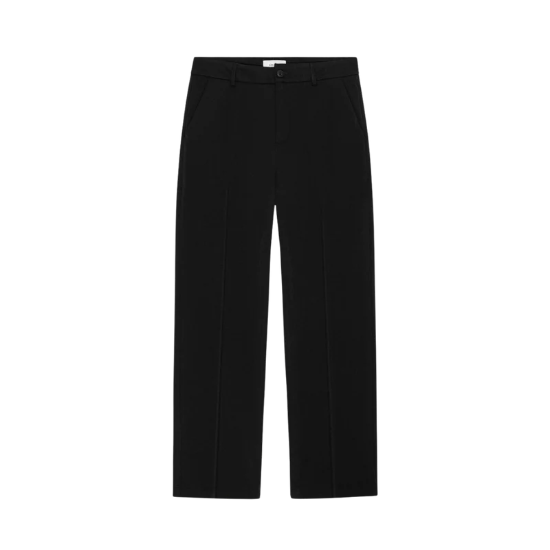 Como Solid Slack Pants - Black "32