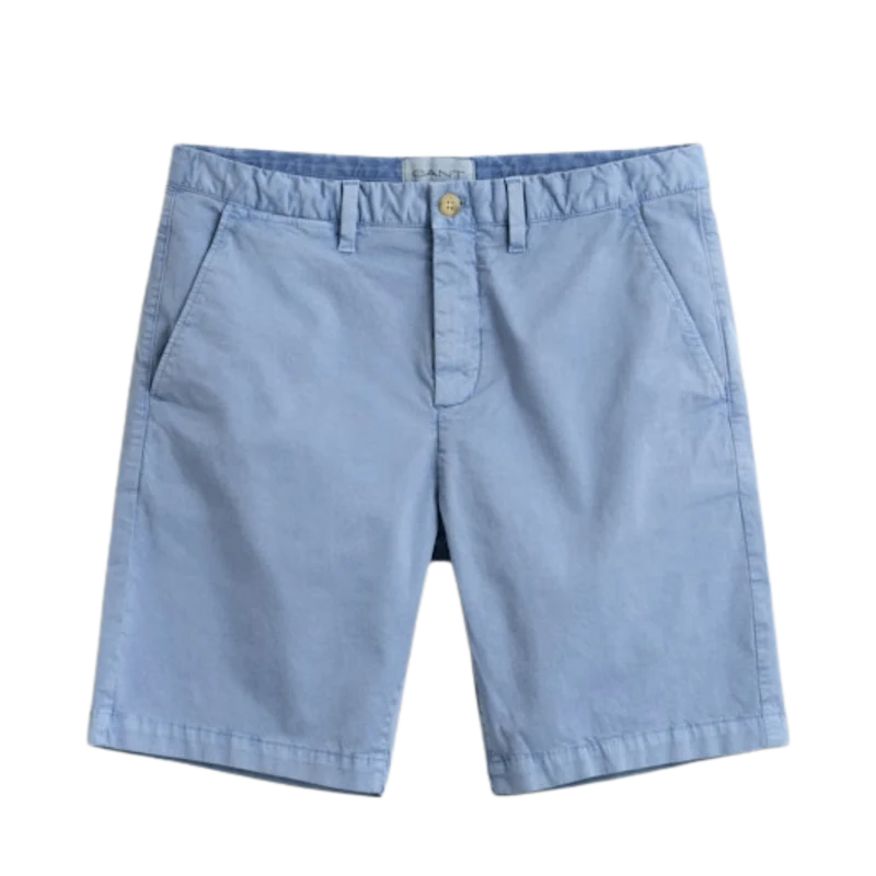 Sunfaded Chino Shorts - Faded Denim