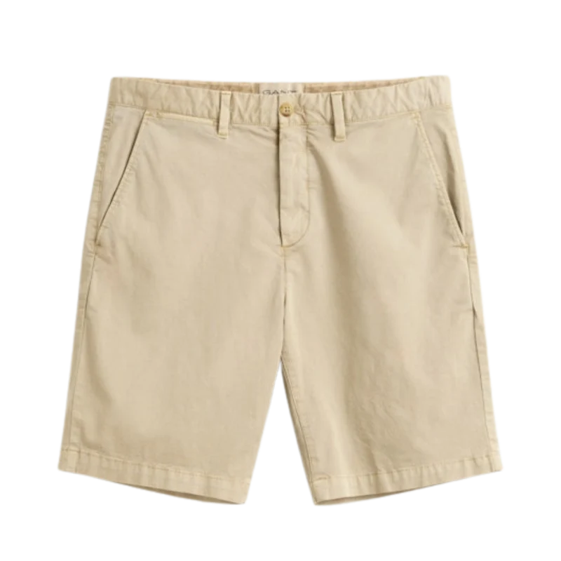 Sunfaded Chino Shorts - Oat Beige