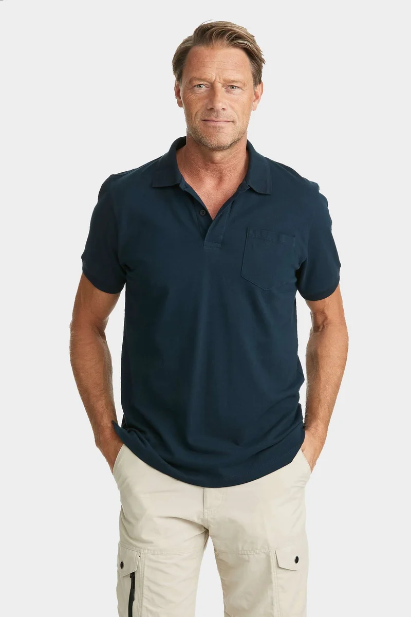 Original Polo Piké Marinblå
