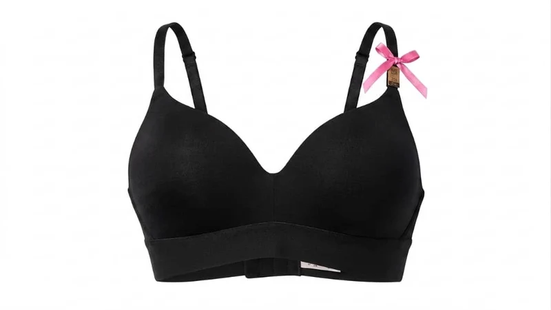 Victoria's Secret PINK black wireless push-up