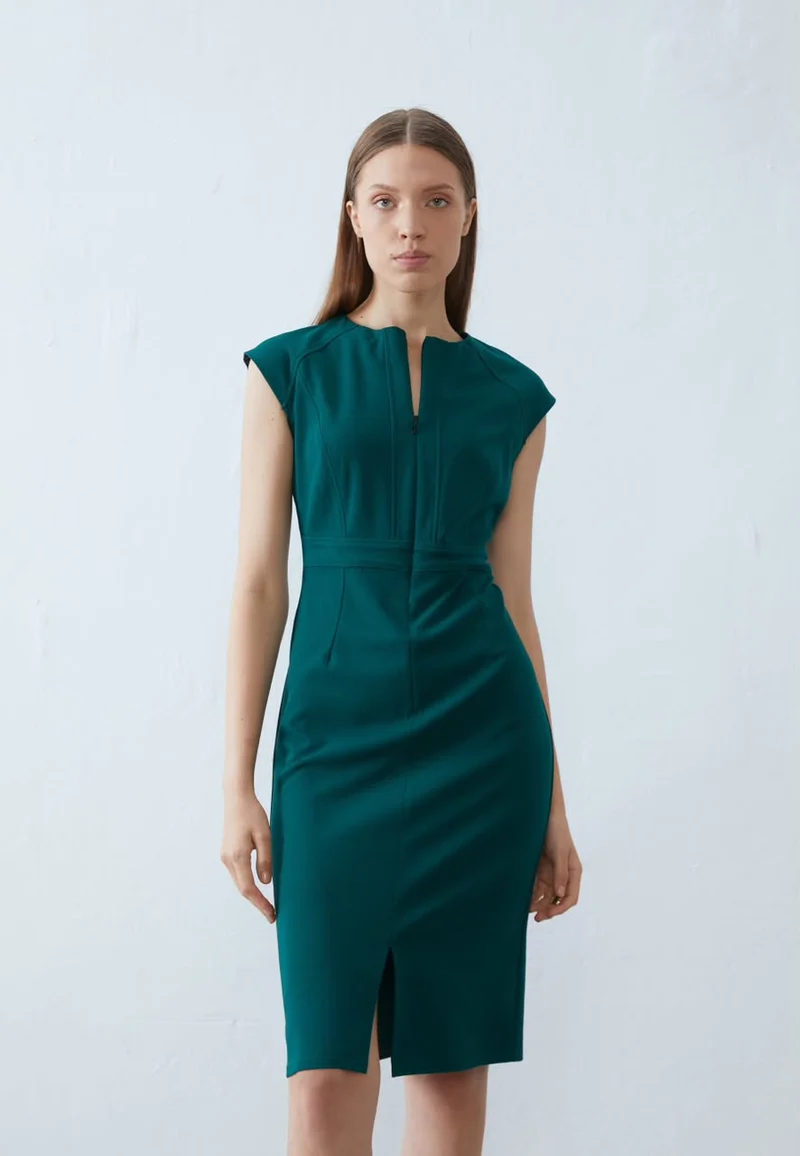 Anna Field Shift Dress Green