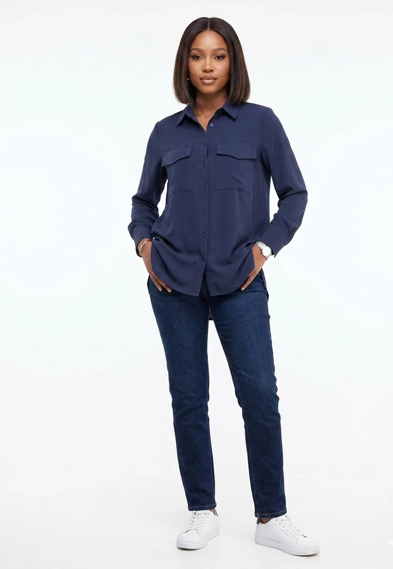 Navy Utility Shirt