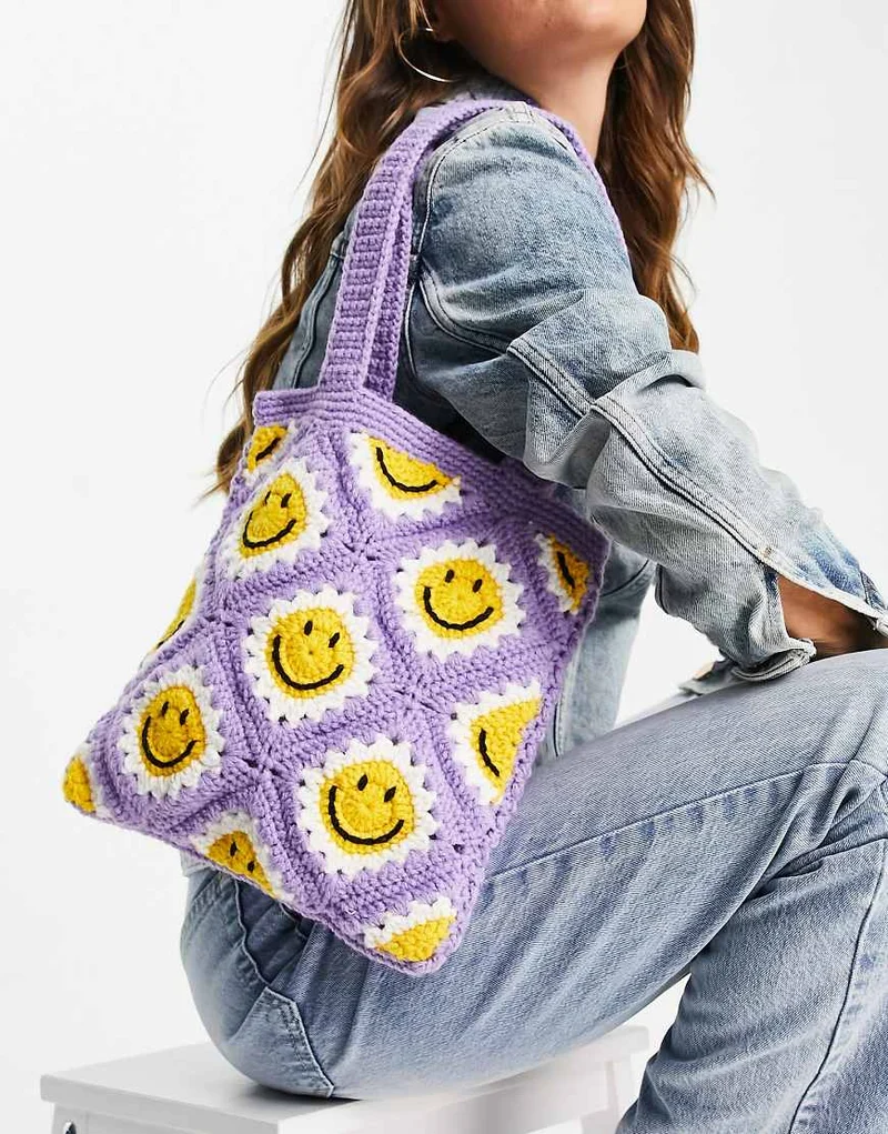 Crochet Shopper Bag