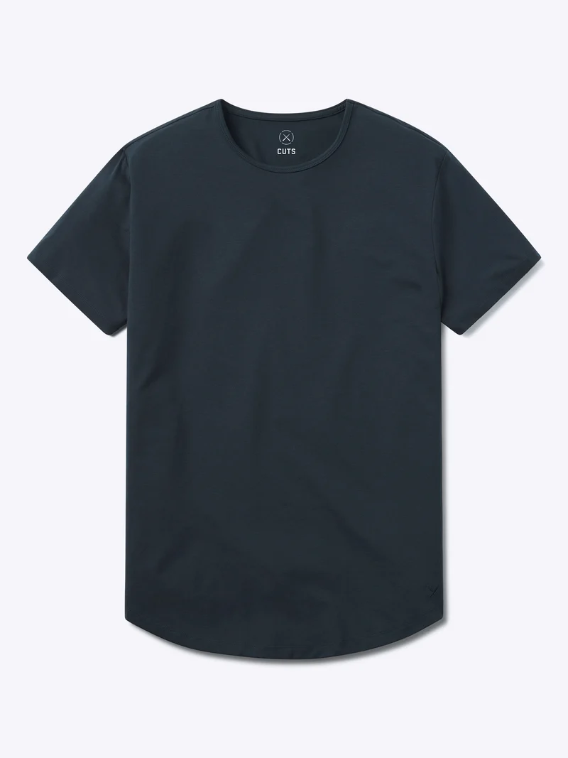 Crossover Active Tee | Obsidian Signature-Fit