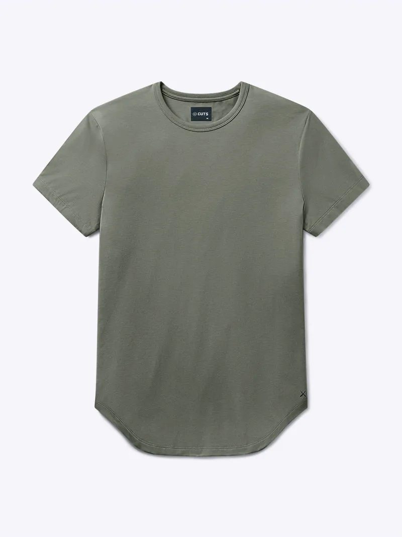 AO Elongated Tee | Gunmetal Signature-fit PYCA Pro®