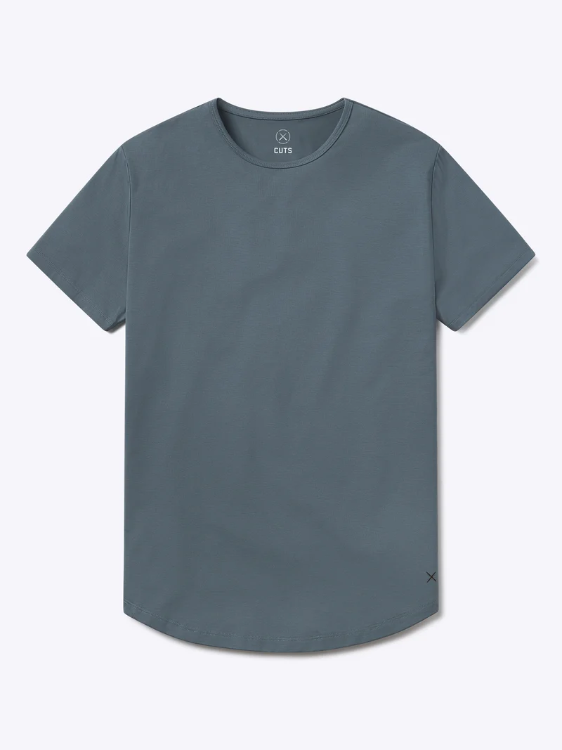 Crossover Active Tee | Ocean Storm Signature-Fit