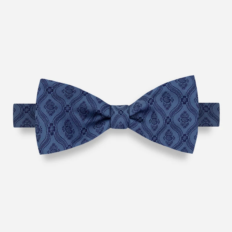 Laura Ashley x The Tie Bar Landford Navy Bow Tie