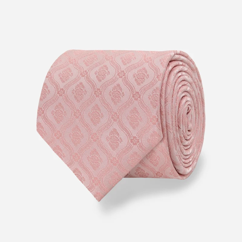 Laura Ashley x The Tie Bar Landford Blush Pink Tie