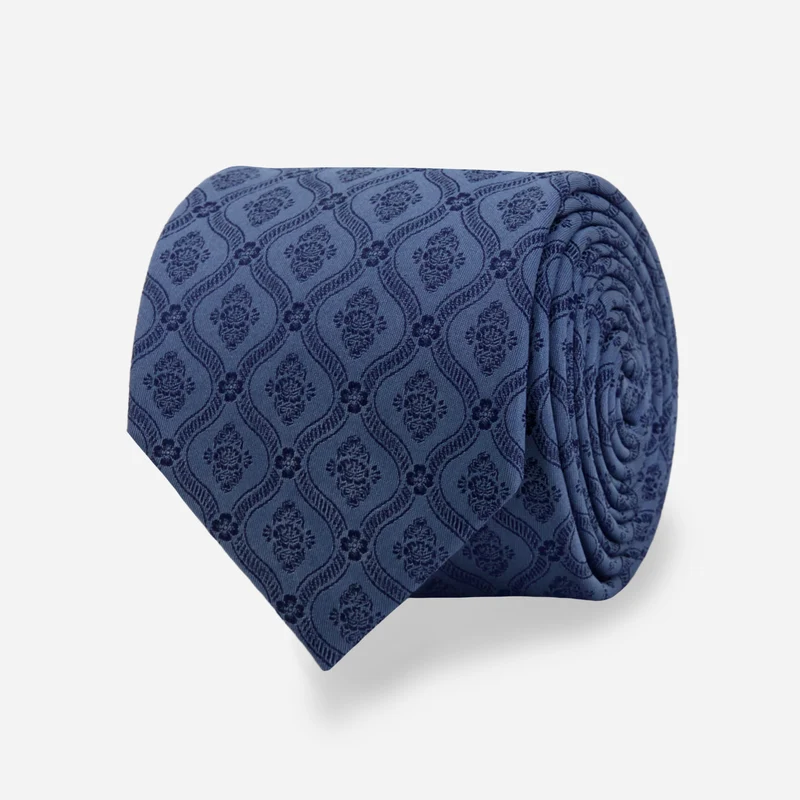 Laura Ashley x The Tie Bar Landford Navy Tie