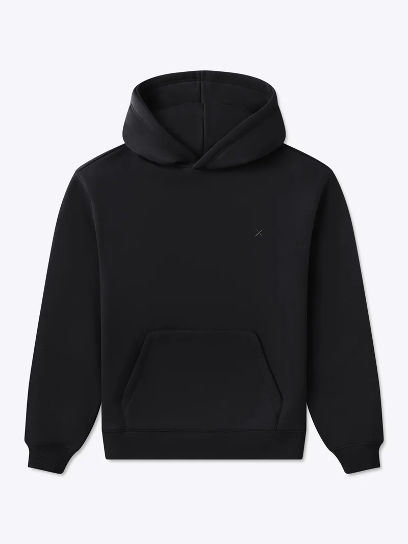Divine Fleece Hoodie | Black Classic-fit