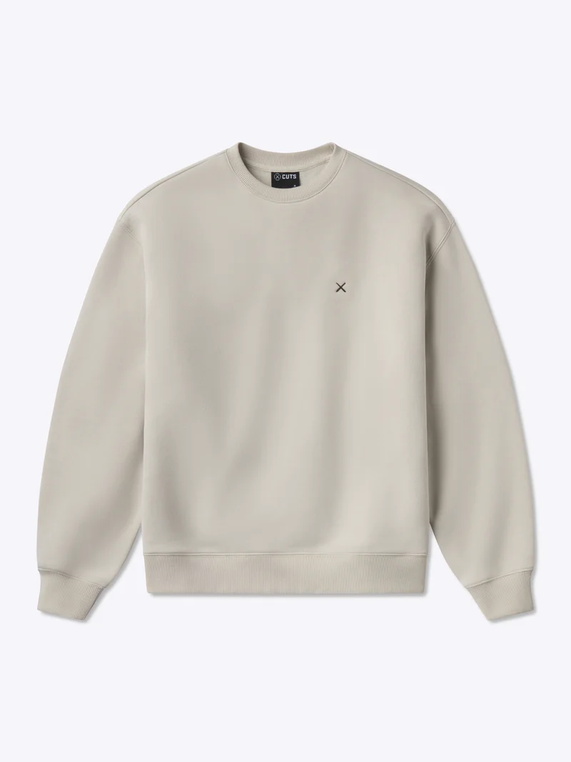 Divine Fleece Pullover | Parchment Classic-fit