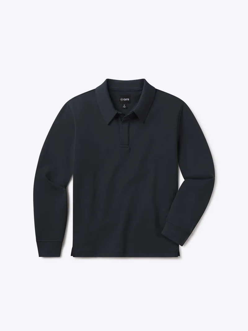 Hyperloop Rugby Polo | Obsidian Signature-Fit
