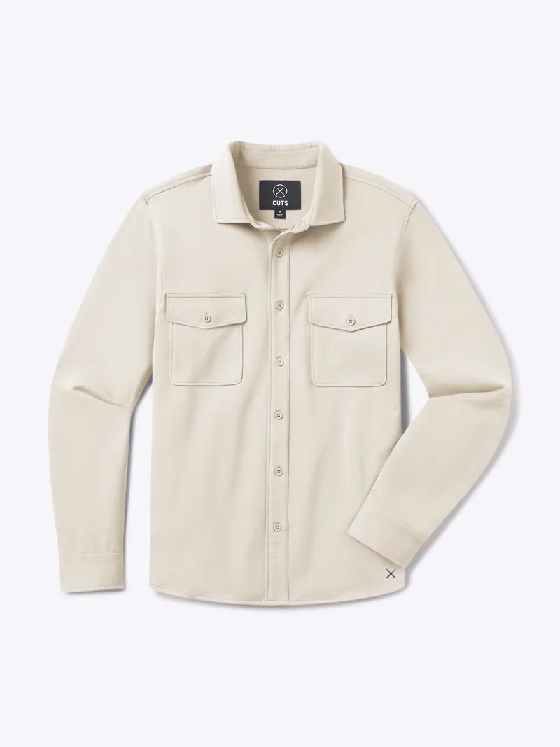 Hyperloop Overshirt | Ivory Signature-Fit