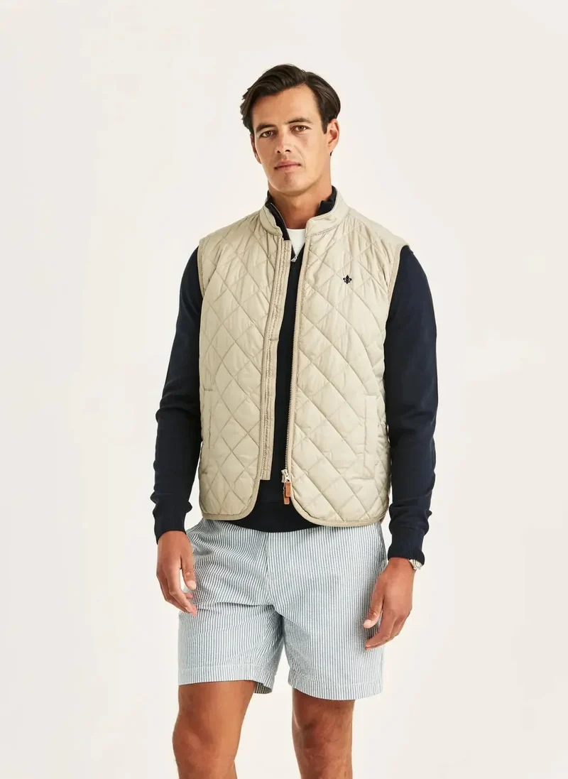 Teddy Quilted Vest - 05 Khaki