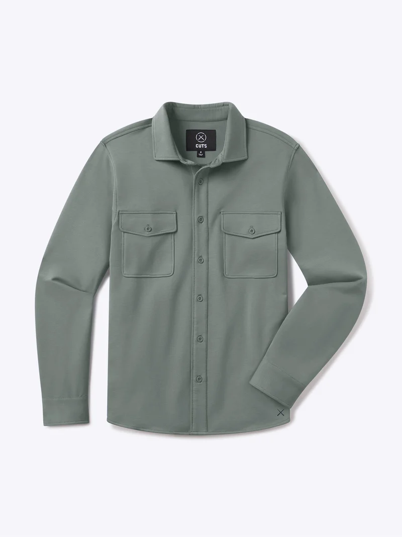 Hyperloop Overshirt | Sage Signature-Fit